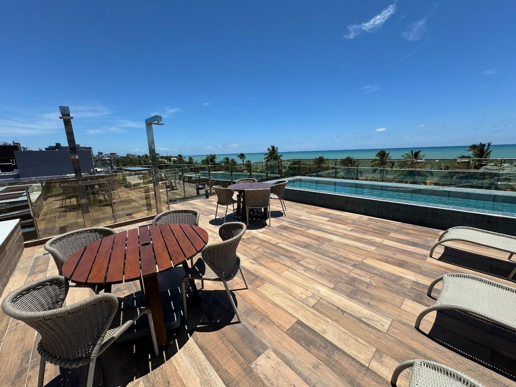 2 Quartos A Beira-mar Do Cabo Branco Apartamento *